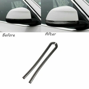 Carbon Fiber Interior Ring Trim Cover Fit For BMW X5 X6 F15 F16 2014-17 - Foto 1 di 6