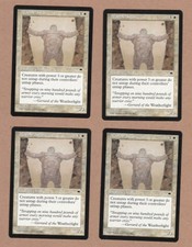 MTG - 4X Marble Titan X4 - Tempest - Rare NM/MT - Playset