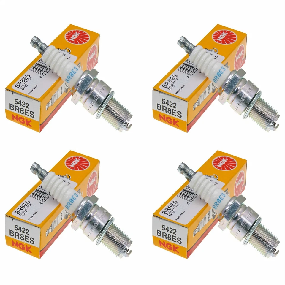 Genuine NGK 5422 Spark Plugs Pack of 4 fits Gas Gas EC 300 2010 — 第 1/1 张图片