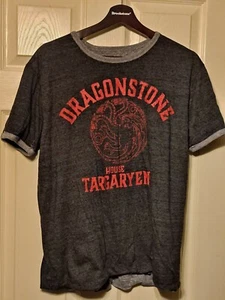 Game of Thrones-Reversible T Shirt-House of Stark and Targaryen - Medium - Picture 1 of 4