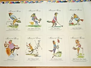 Golf vintage PÁJAROS DE LA CALLE - IMPRESIÓN PARODIA - 2 opciones de franqueo disponibles - Imagen 1 de 10