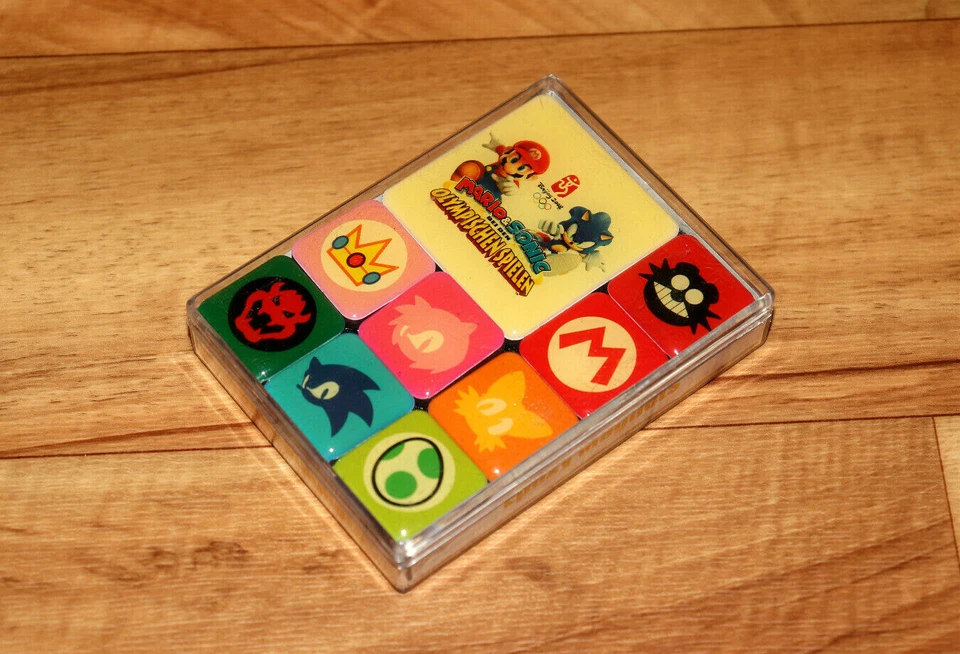 Beijing 2008 Mario & Sonic At The Olympic Games Antiguo Promo Conjunto de imanes epoxi Sega Foto 1 de 4