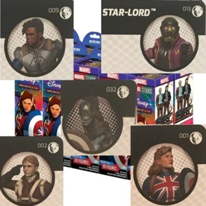 Heroclix Disney Plus 032 GORRA ZOMBIE 013 T'CHALLA STARLORD 009 002 001 What If - Imagen 1 de 7