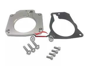 LS Throttle Body Adapter 4 bolt intake to 3 bolt TB LS Truck Spacer USA Made - Picture 1 of 2