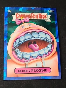 2022 CUBO DE BASURA NIÑOS Cromo Zafiro FLOSSIA BRILLANTE 211b GPK - Imagen 1 de 2