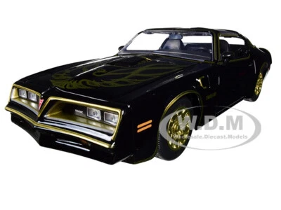 1977 PONTIAC FIREBIRD T/A BLACK "SMOKEY AND THE BANDIT" 1/24 DIECAST JADA 30998 - Image 1 of 4