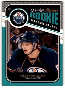 2011-12 O-Pee-Chee Teemu Hartikainen Rookie #585 Edmonton Oilers
