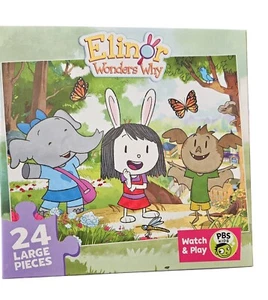 Rompecabezas PBS Elinor Wonders Why 24 piezas - Nuevo - Amigos - Imagen 1 de 1