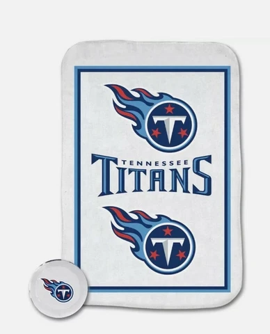 NFL Tennessee Titans Magic Wash Cloths 11" x 17" (Hand & Face Towel) Cover