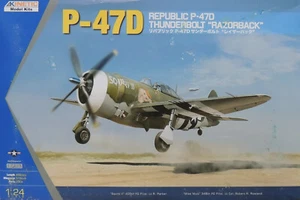 KIT AVIÓN PLÁSTICO ESCALA 1:24 CINÉTICO MAQUINILLA DE AFEITAR P-47D SEGUNDA GUERRA MUNDIAL - Imagen 1 de 2