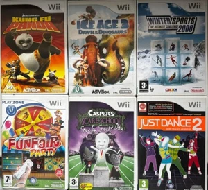 Panda, Ice Age, Sports, FunFair, Casper, Just Dance Nintendo Wii - Afbeelding 1 van 1