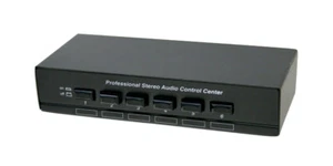 All-in-1 Stereo Audio Rötungsschalter + Audio Splitter + Audiomixer - Bild 1 von 6
