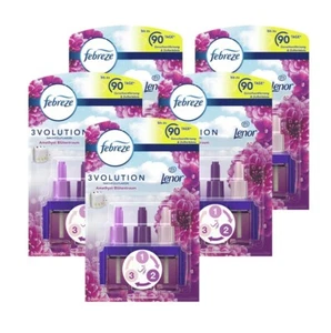 5X Febreze 3Volution frasco de recarga para tapón de fragancia amatista sueño floral 5X 20 ml - Imagen 1 de 5