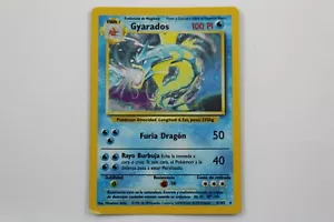 NINTENDO POKEMON TRADING CARD GYARADOS 6/102 BASE SET HOLO FOIL ESPAÑOL - Bild 1 von 2