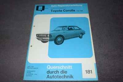 Reparaturanleitung Reparaturhandbuch Toyota Corolla E10 1100 / 1200 erstklassig - Bild 1 von 4