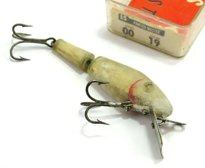 L&S Panfish Master Model 00 Vintage Jointed Lure w/Box, Insert, Read Condition - Image 1 of 4
