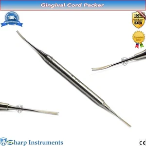 Gingival Cord Packer Dental Sulcus Tooth Retraction, Restorative Packing Scaler - Picture 1 of 1