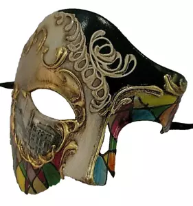 MAR5 PHANTOM DER OPERNMASKE HANDGEFERTIGT IN VENEDIG - PAPIERMACHE, MEHRFARBIG - Bild 1 von 3