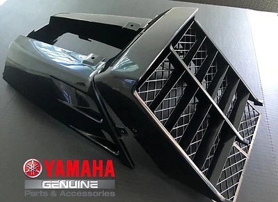 NUEVO YAMAHA BANSHEE YFZ350 CUBIERTA PARRILLA PANEL FRONTAL, PANELES LATERALES TANQUE NEGRO Foto 1 de 4