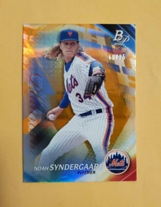 2017 Bowman Platinum Orange /25 Noah Syndergaard #85 SSP Mets - Picture 1 of 4