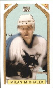 2003-04 Topps C55 Minis Stanley Cup Back #154 Milan Michalek - NM-MT