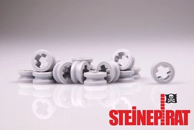 LEGO® 20x 32123 (-NEU-) Stopper / Distanzring / Buchse / hellgrau 4211573 4265c - Bild 1 von 2