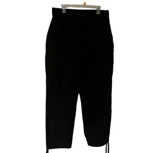 NEW 511 Tactical Cargo Pants Expandable Waist Drawstring Legs Black 35.5 - 39 - Picture 1 of 11