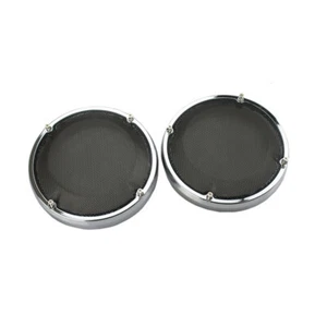 2pcs 6,5" Satteltasche Motorraddeckel Lautsprecher Grillabdeckung für Harley - Picture 1 of 8