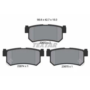 TEXTAR Bremsbeläge Bremsbelegsatz hinten für Ssangyong Rexton W Daewoo - Bild 1 von 1