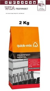 Schamottemörtel Feuerfestmörtel Ofenbaumörtel OfenbauQuick-Mix Feuerfestmörtel 2 - Bild 1 von 1