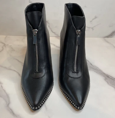 BCBGENERATION Mipper Black Leather Ankle Boots size 7M New - Image 1 of 4