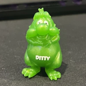 YOWIE Ditty Guardian Baby Animals Collezione 2,25" Giocattolo Figura Verde Scintillante - Foto 1 di 3