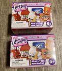 Lot Of TWO Real Littles Micro Mart Blind Boxes - 2 Littles & Packs Per Box!