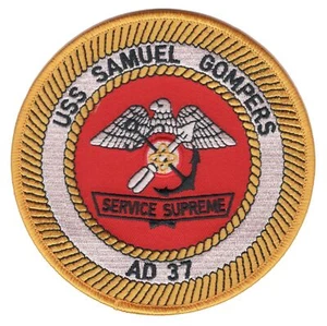 AD-37 USS Samuel Gompers Patch - Picture 1 of 6