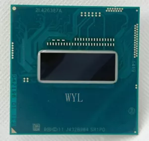 Intel Core i7-4710MQ SR1PQ 2.5GHz 6M Quad Core FCPGA946 Notebook Processor - Picture 1 of 7