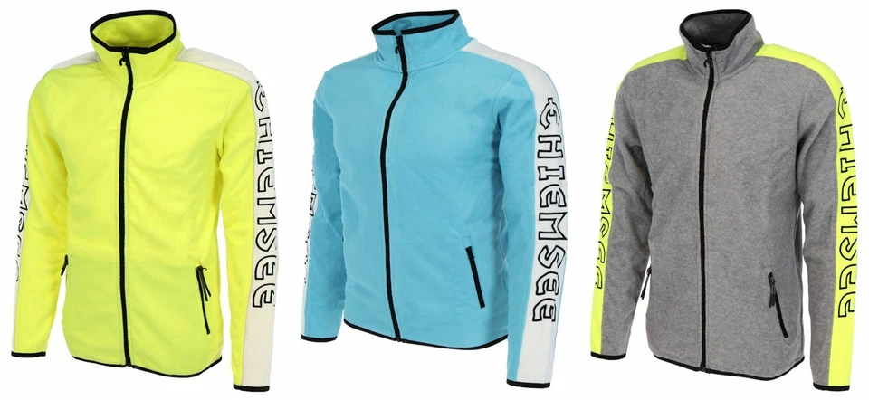 Chiemsee Forro Polar para Hombre Regular Fit Con Grandes Texto En Manga - Imagen 1 de 1