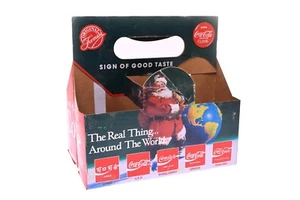 Coca Cola 1990 Around The World 6-Pack Cardboard Carriers (Total 15 Carriers) - Picture 1 of 2