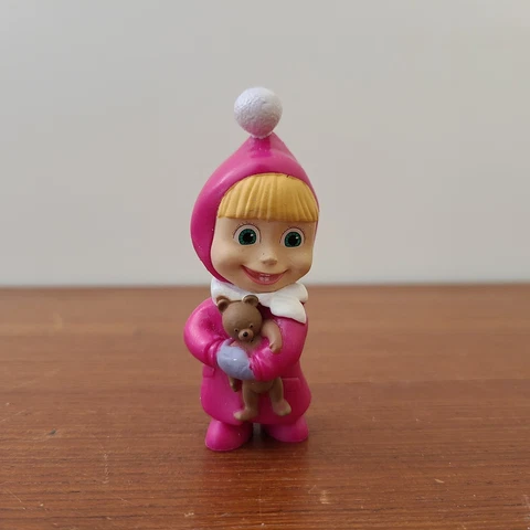 Masha And The Bear Masha Figure with Teddy Bear Toy Canada Cover