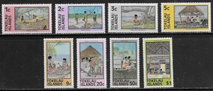 Tokelau Scott #'s 49 - 56 MH - Picture 1 of 1