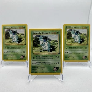 (1x) Giovanni’s Nidoran (F) 75/132 Gym Challenge Pokemon Karte - Bild 1 von 2