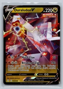 2021 Sword & Shield - Evolving Skies Duraludon V Basic/Rare Holo V #122 - Bild 1 von 2