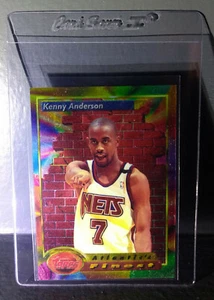 1993-94 Topps Finest Kenny Anderson #94 tarjeta de baloncesto Atlantic's Finest - Imagen 1 de 2