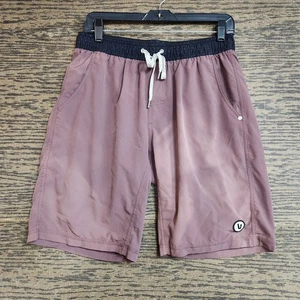 Pantaloncini corti foderati Vuori Kore uomo viola medio performance elasticizzati V302 sbiancati  - Foto 1 di 11