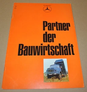 Mercedes Benz Partner del settore edile Range brochure depliant camion 0272 IT - Foto 1 di 14