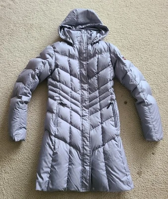 Chaqueta Parka Gris Bogner Fire + Ice Mujer XS Talla 4 Longitud Media Hinchada Dalia Foto 1 de 4