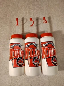 MLB Baseball Cleveland Indians Chief Wahoo Beverage Bottle Handle Stadium NEW! - Picture 1 of 8