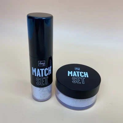 NEW fmg MATCH SET FINISHING POWDER 6.5g & TO-GO 2.7g Invisible Color Avon - Image 1 of 4
