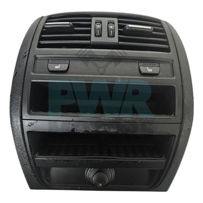 BMW 5 Series F10 LCI Rear Vent Panel With Heated Seat Controls 9163292 - Image 1 of 4