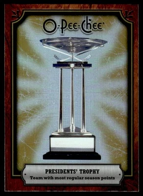 2008-09 O-Pee-Chee Trophy Cards RAINBOW Presidents' Trophy #AWD-RE - Image 1 of 2