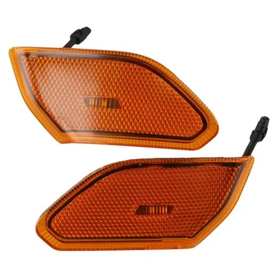 Quality ABS PC Material Amber LED Lights Compatible with For Jeep For Wrangler - Image 1 of 4